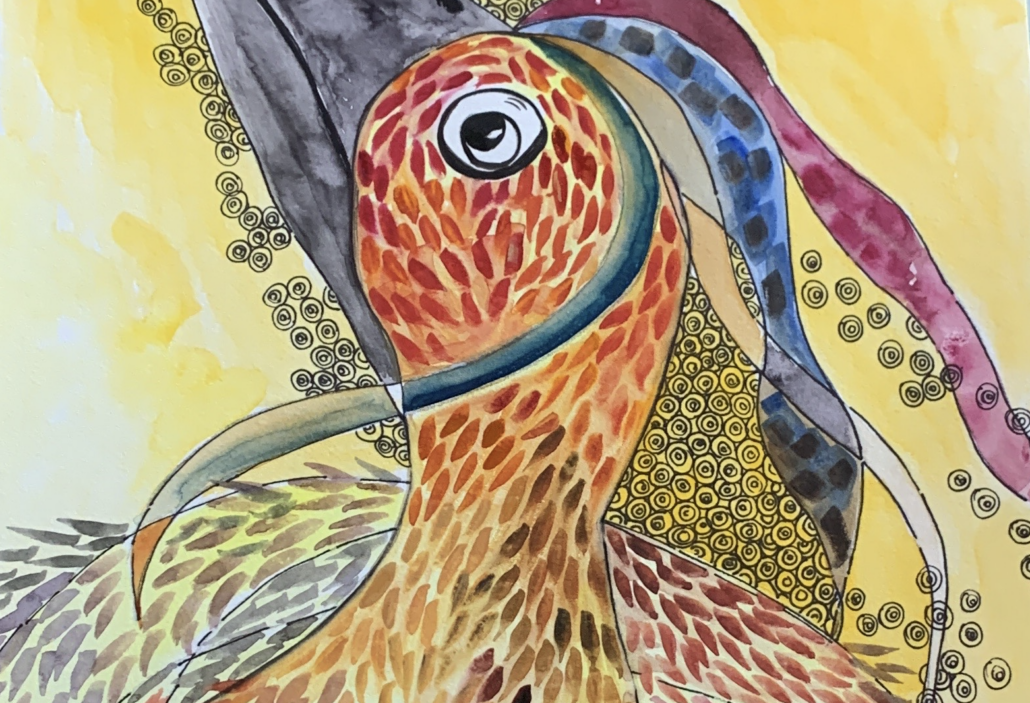 Erika from Family Promise will share her art at the 4/16 event. Erika from Family Promise will share her art at the 4/16 event.