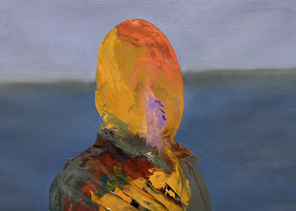 Campbell of Center for Grieving Children shares his art at the 4/16 event. Campbell of Center for Grieving Children shares his art at the 4/16 event.