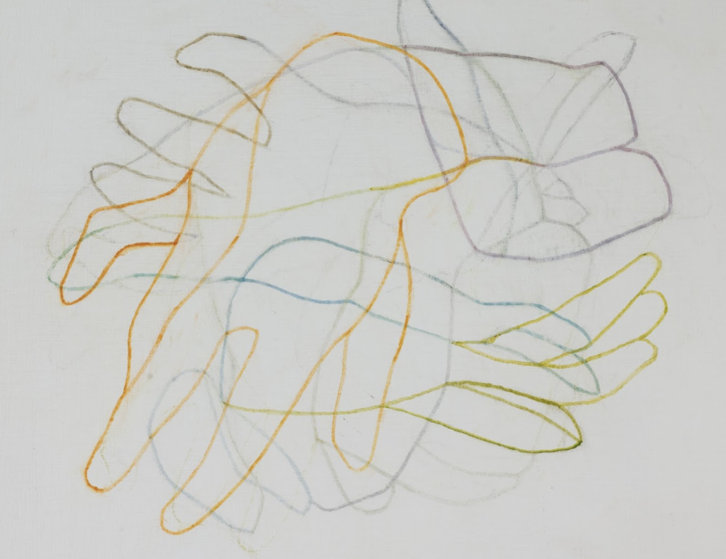 Painting by Peter Bruun from the "Together" series. Painting by Peter Bruun from the "Together" series.